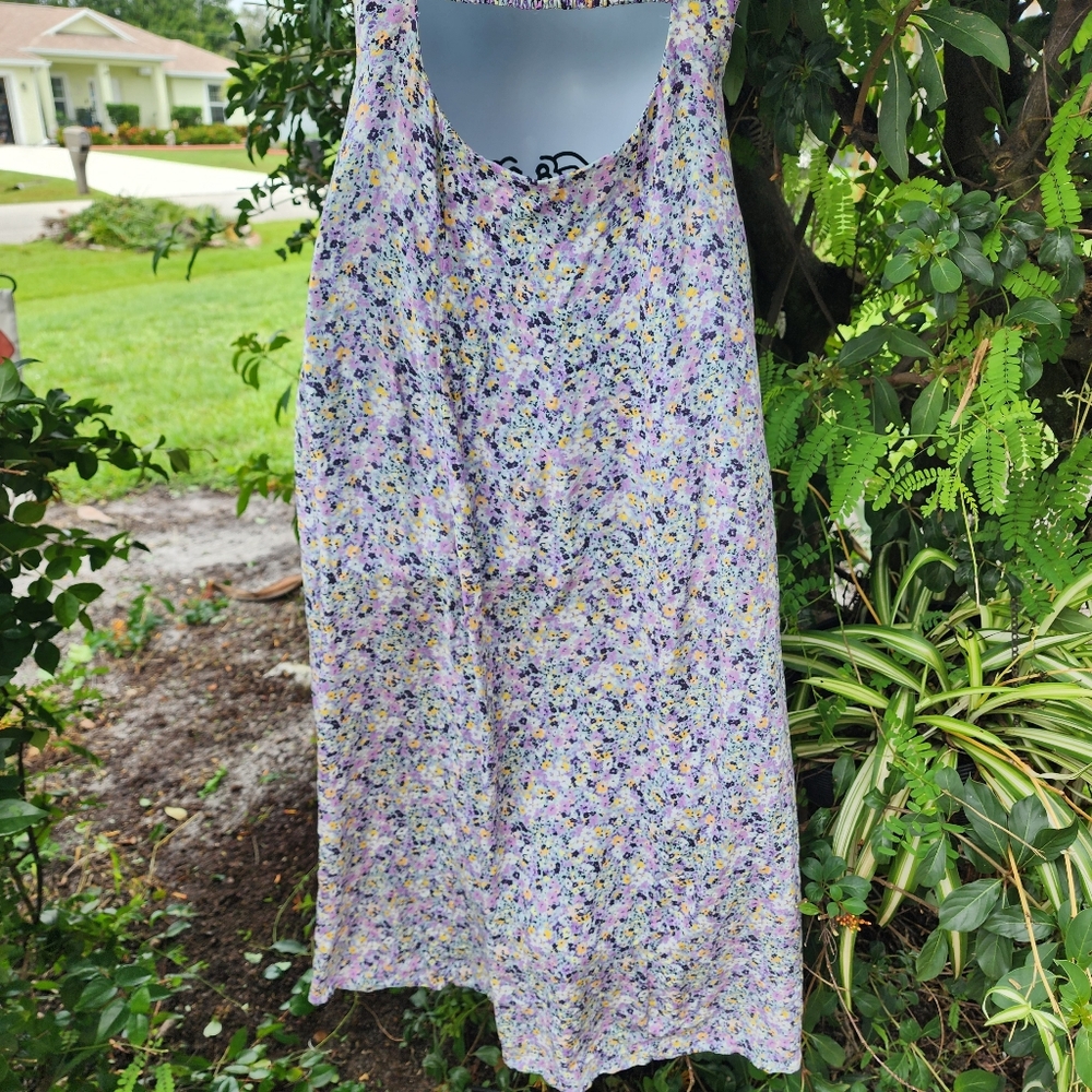 Zara Ditsy Floral Maxi Dress- XS - Picture 5 of 13